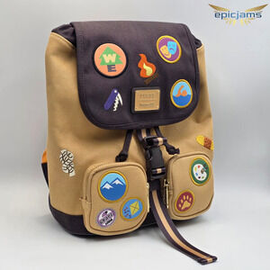 Loungefly Disney Pixar Up Wilderness Explorer Scout Mini Backpack New